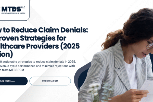 How to Reduce Claim Denials: 10 Proven Strategies for Healthcare Providers (2025 Edition)