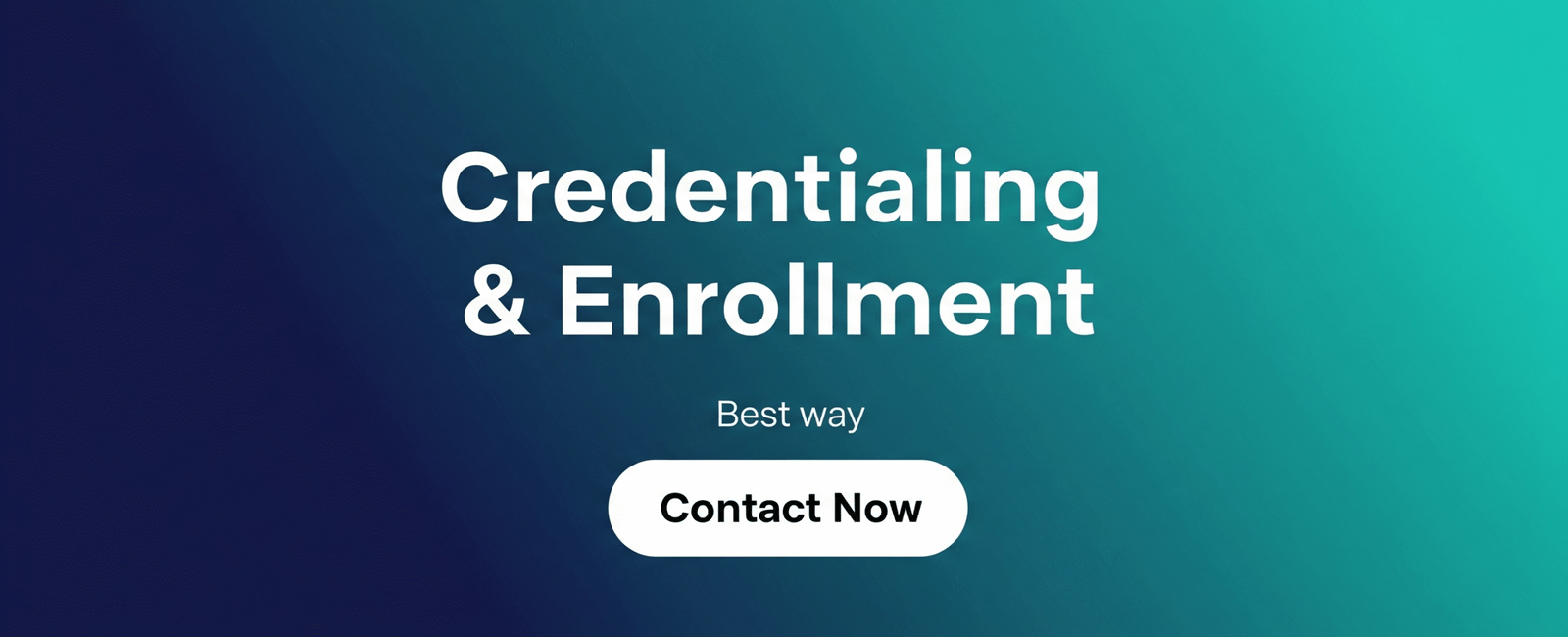 Credentialing & Enrollment Services