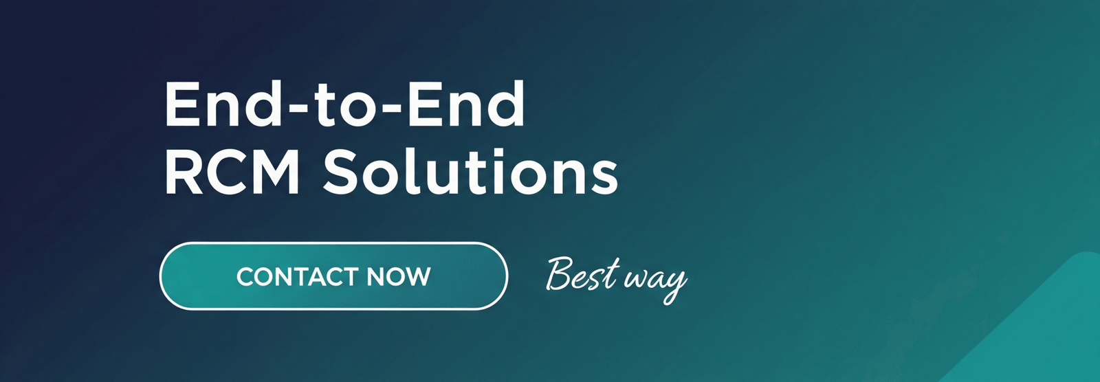 End-to-End RCM Solutions