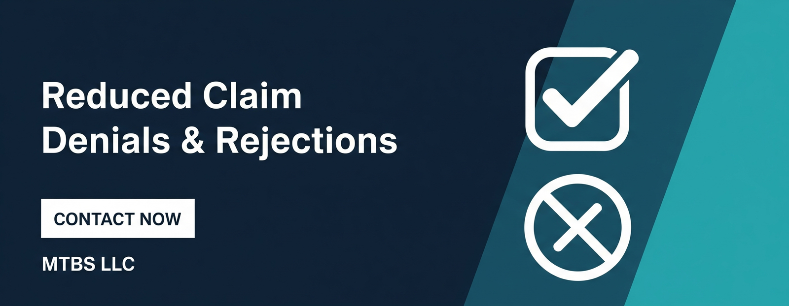 Reduced Claim Denials And Rejections in Medical Billing by MTBS LLC